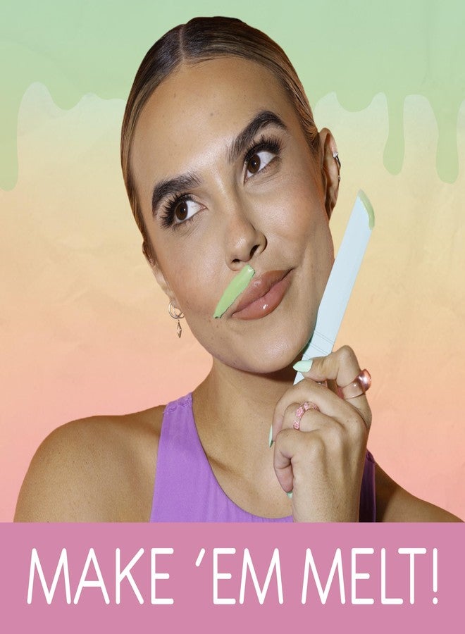 Sliick At Home Waxing Kit for Women, Pink – Coconut Melon, Hard Wax Kit for Hair Removal, Microwave Melting Cup, Applicator & Beads, At Home Wax Set - Image 2